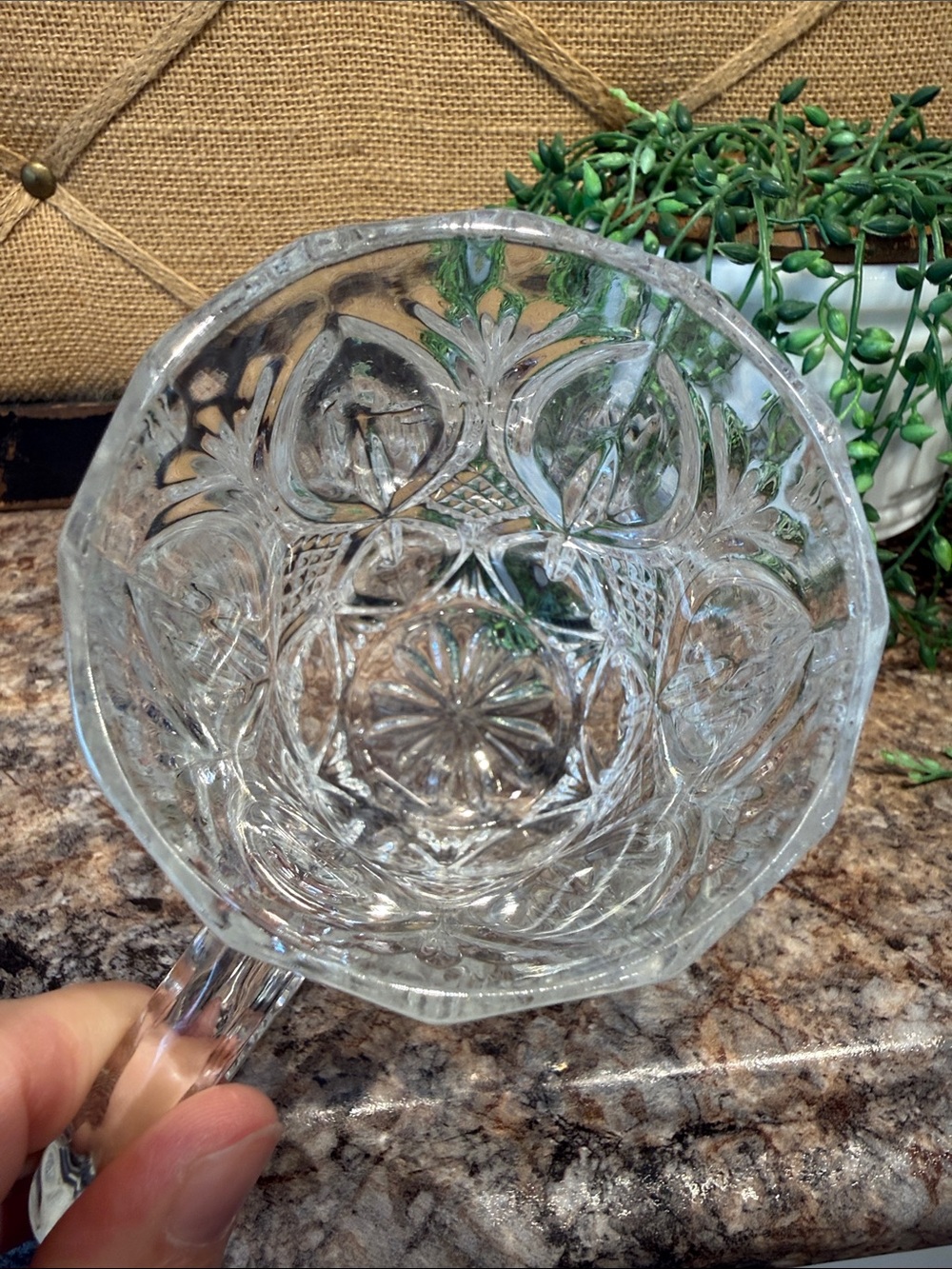 Crystal Mug with Textured Pattern - Picture 7 of 9